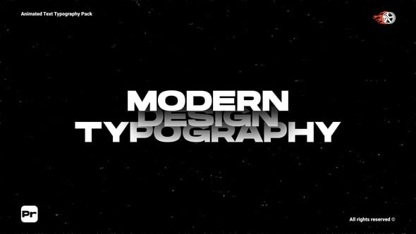Animated Text Typography - mogrt（783251）-技能树